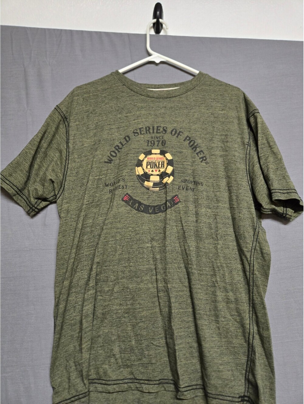 Vintage World Series of Poker 1970 Las Vegas Graphic T-Shirt